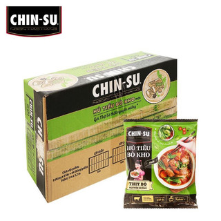 Thùng 15 gói hủ tiếu bò kho chinsu 145g/gói