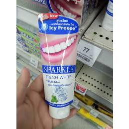 Kem Đánh Răng Siêu Trắng SPARKLE 100g đủ vị