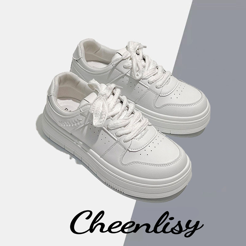Cheenlisy thời trang nam và nữ giày flatboard giày không thấm nước phổ sinh viên giày
