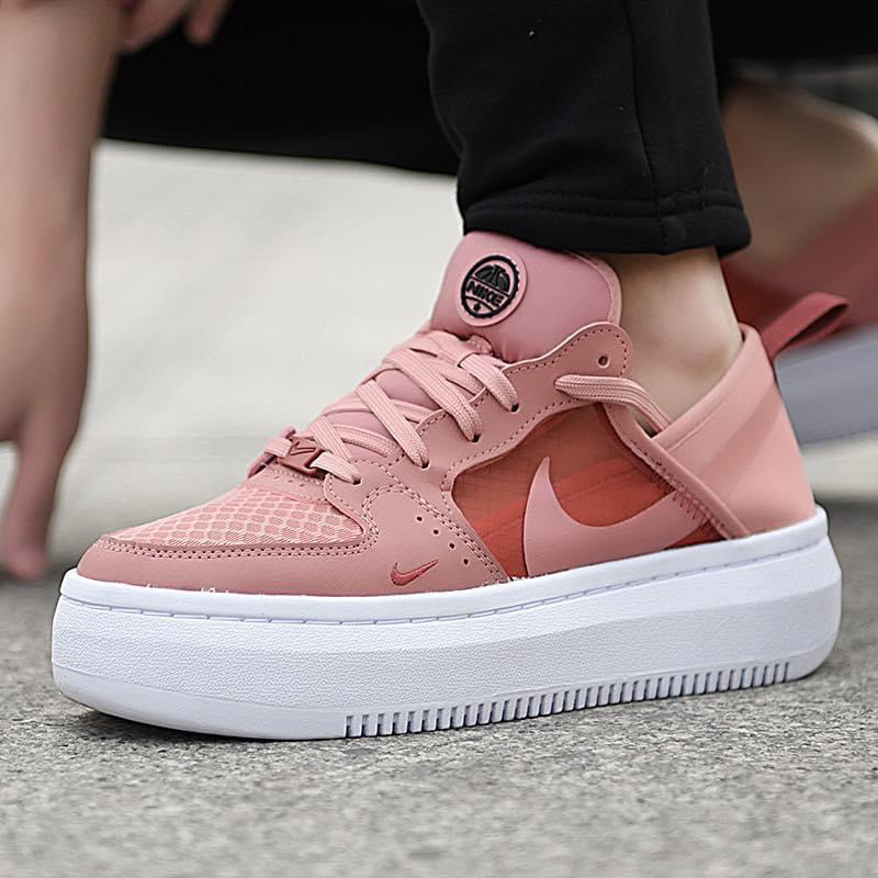 Giầy thể thao nữ Ni.ke Court Vision Alta Pink Cw6536 Authentic Nhật bản