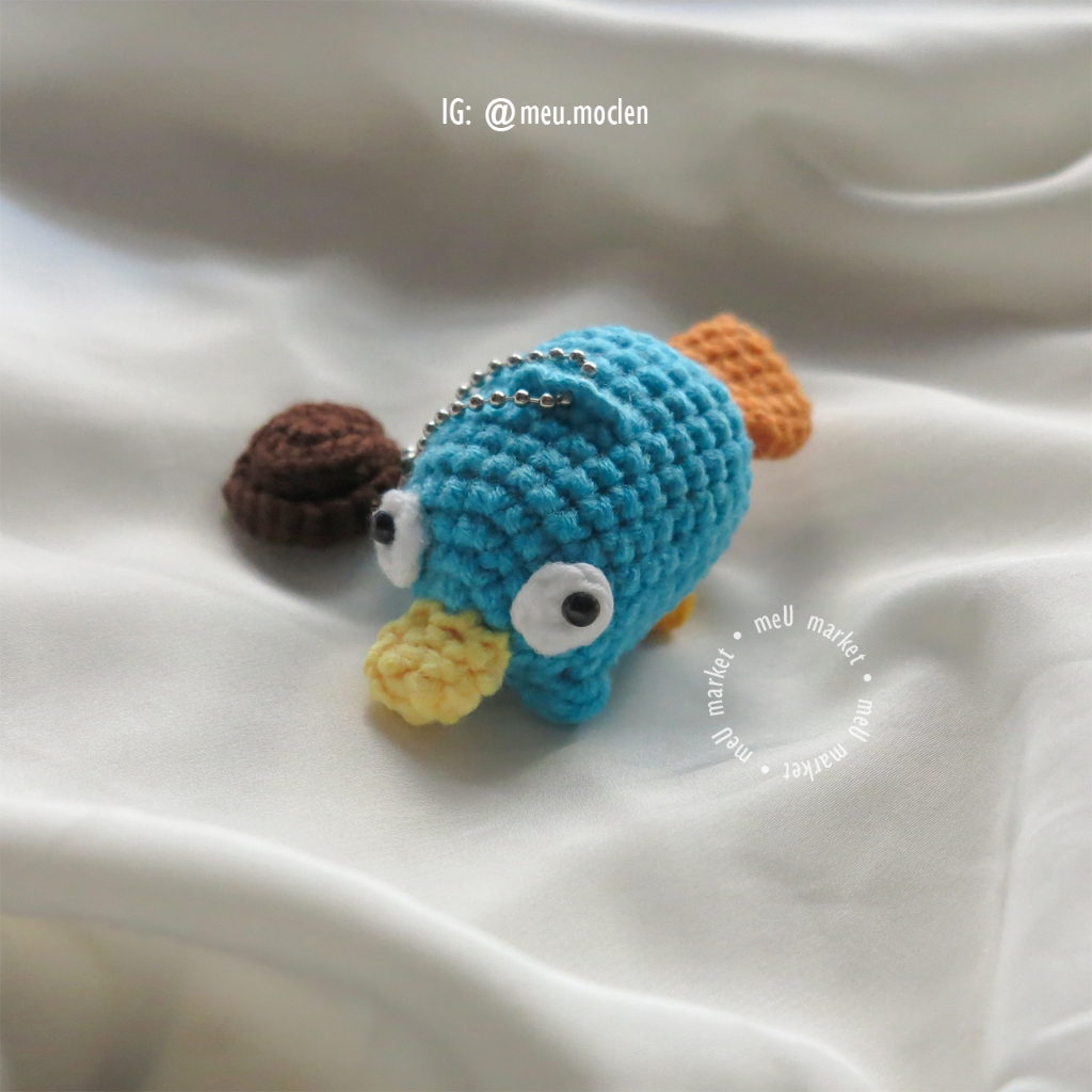 Móc khoá thú mỏ vịt Perry