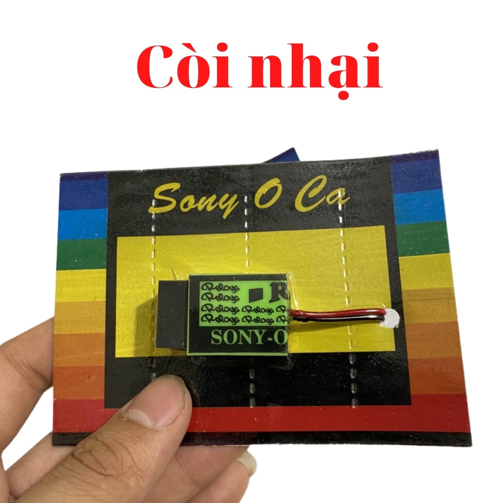 Nhại Còi Sony Ô Ca Nhại Siêu Nhanh Cực Hay Lắp Mọi Dòng Xe Máy-Xe Đạp Điện Chống Nước 100%