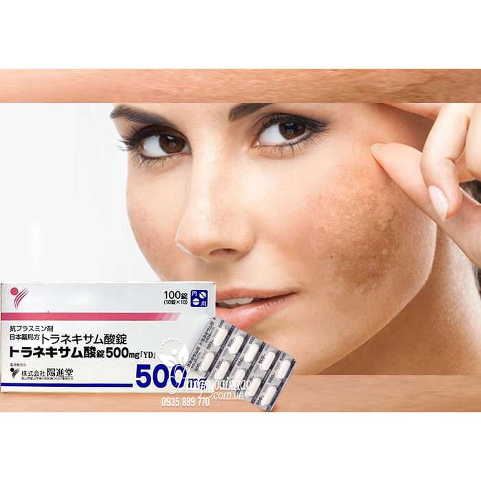 Mangtaybaby - VIÊN UỐNG GIẢM NÁM, TÀN NHANG, TRẮNG DA TRANSAMIN 500MG NHẬT BẢN