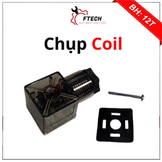 Chụp coil điện DC24V/ 110V - AC110V/220V dùng bảo vệ cho cuộn điện van thủy lực