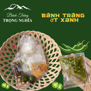 Bánh tráng ớt Xanh Trọng Nghĩa