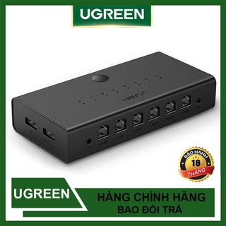 Bộ chuyển mạch kvm ugreen cm229 60102 bộ chuột & bàn phím điều khiển đồng bộ 8 máy tính