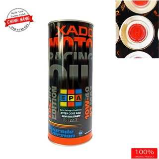 Nhớt XADO Luxury Racing 10W40 RF 15.5 và RF 22.2 dành cho xe số