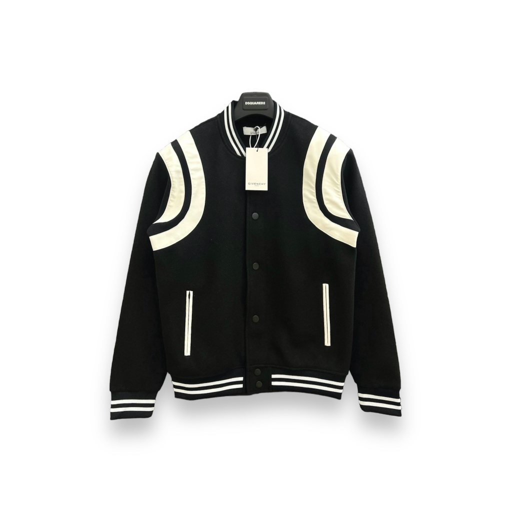 Áo Khoác Varsity bomber Teddy SLP - Chất liệu Dạ cao cấp