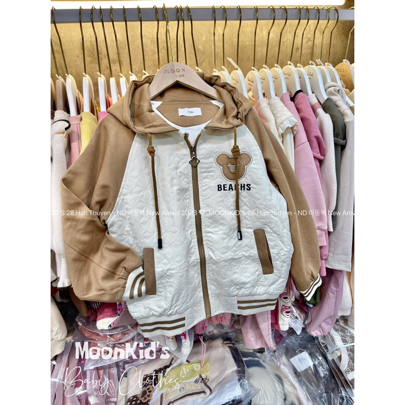 ÁO KHOÁC GẤU CHO BÉ SIZE NHỠ