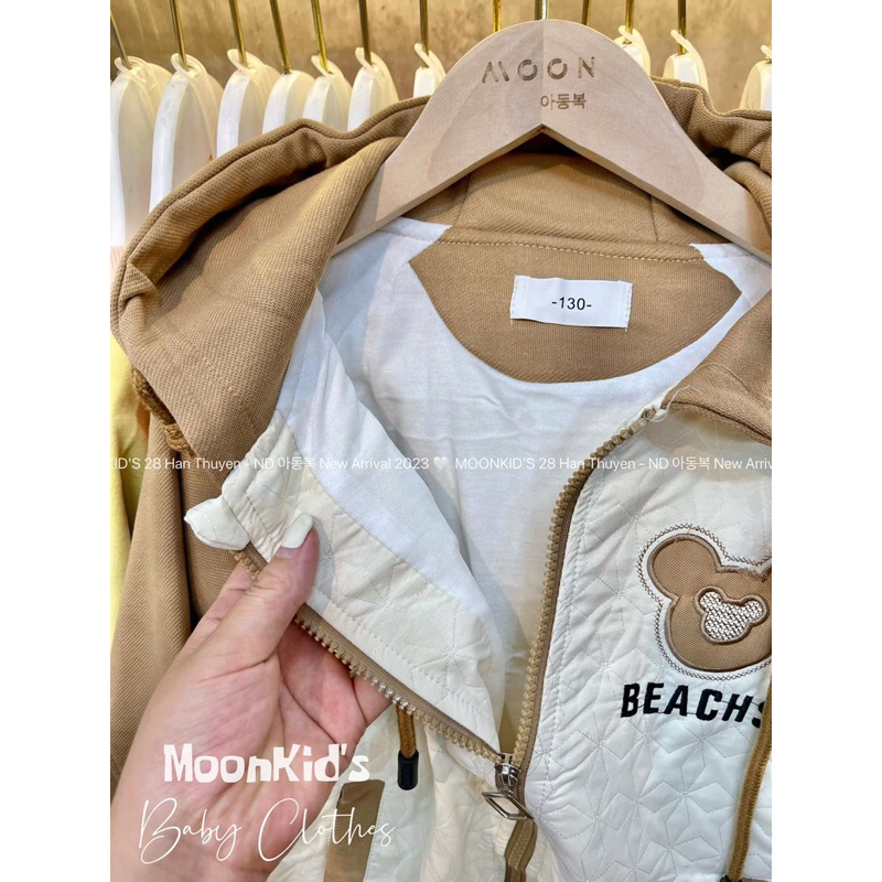 ÁO KHOÁC GẤU CHO BÉ SIZE NHỠ