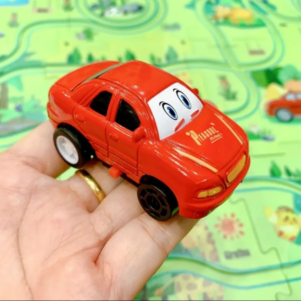 Xe Chạy Trên Đường Ray Cảm Biến, Đồ Chơi Cho Bé