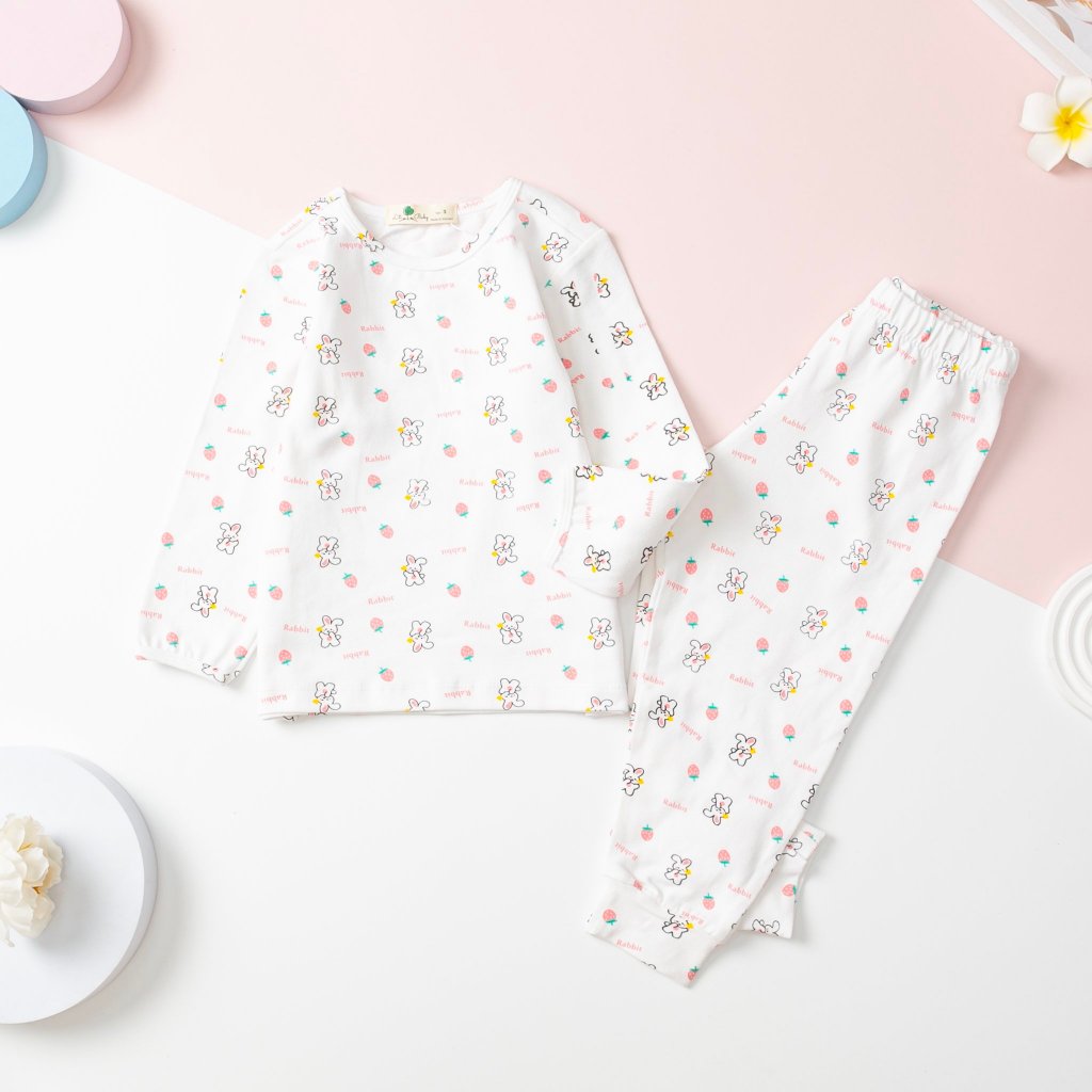 Bộ thun dài tay cho bé trai bé gái LITIBABY siêu mềm đẹp size 12-28kg . Họa tiết cực đẹp
