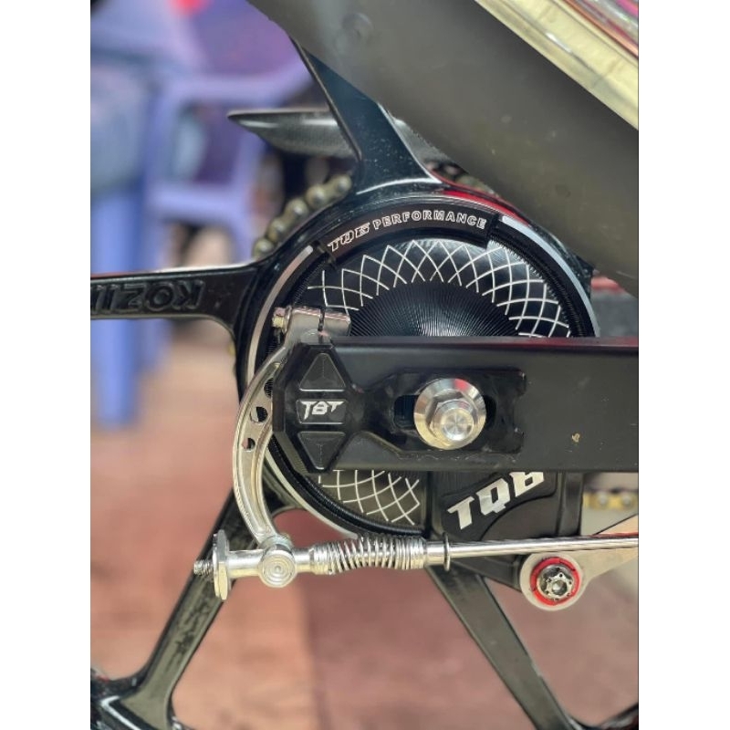 Má đùm CNC TQ6 Yamaha - Honda Chính Hãng