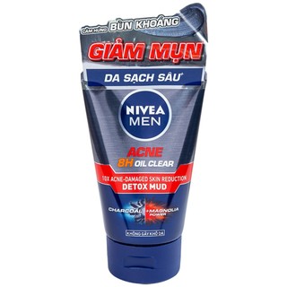 Sữa rửa mặt nivea men siêu sạch nhờn giúp ngăn ngừa mụn 100g
