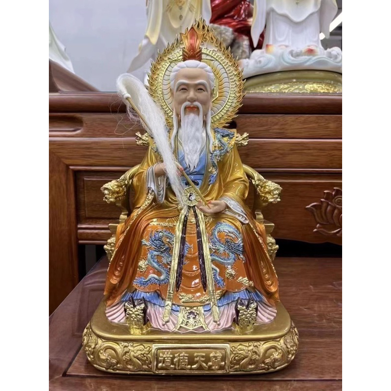 Bộ tượng Tam Vị Thiên Tôn Đạo Giáo cao 36cm, 50cm và 60cm