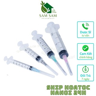 Xilanh Bơm kim tiêm dùng 1 lần 1cc/ml 3cc/ml 5cc/ml 10cc/ml 20cc/ml 50cc/ml