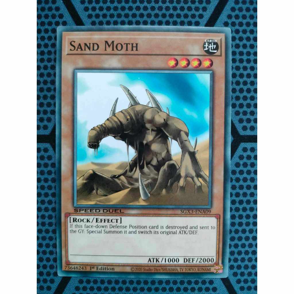 Bài yugioh speed duel - Sand Moth - SGX3-ENA09 - Common 1st Edition