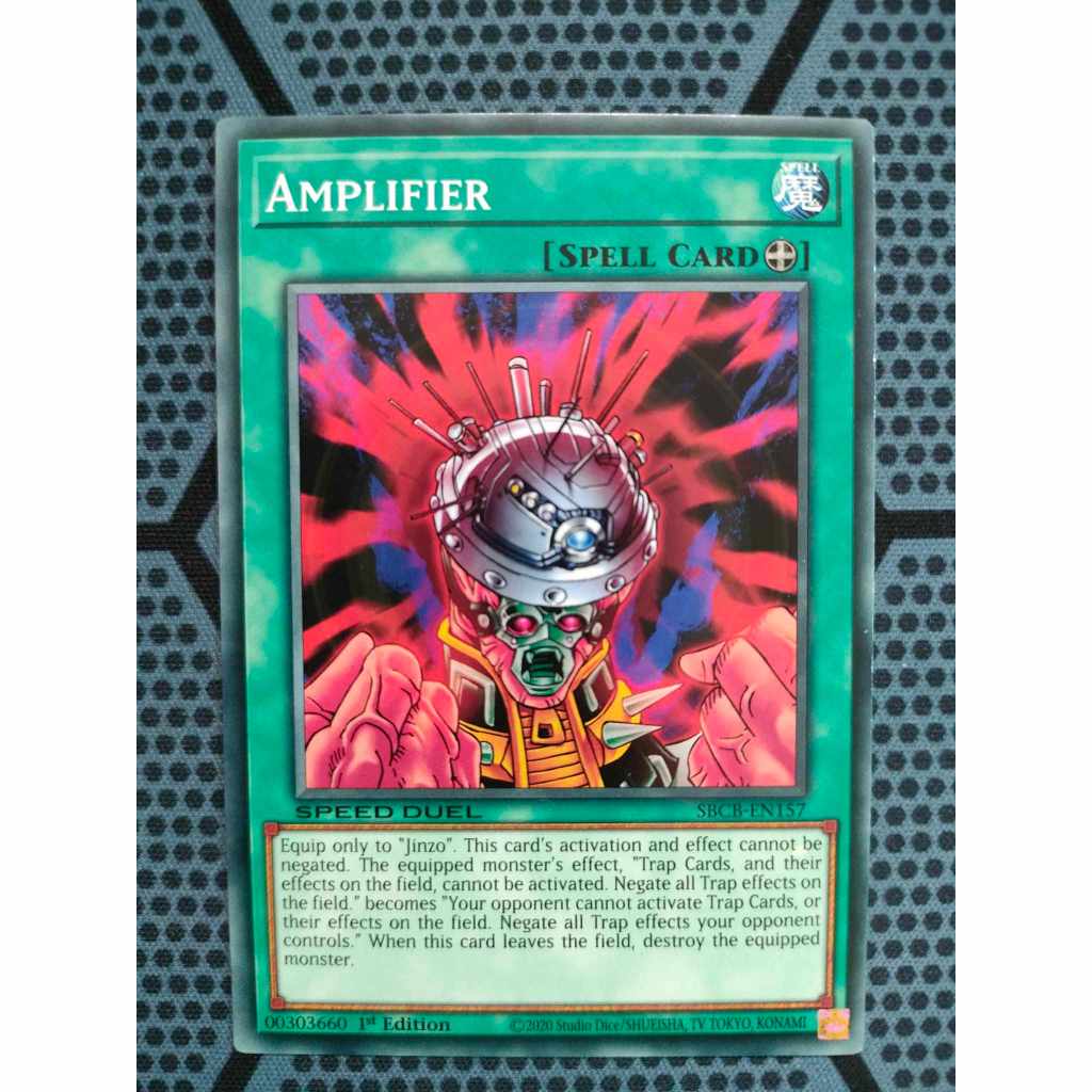 Bài yugioh speed duel - Amplifier - SBCB-EN157 - Common 1st Edition