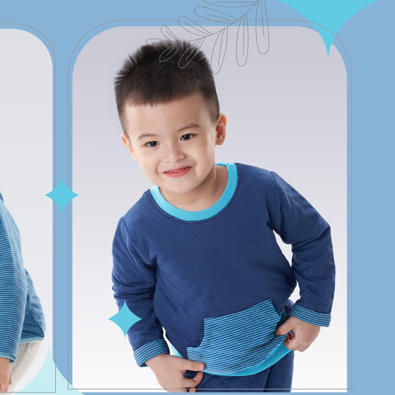 Bộ dài tay thu đông lullaby bé trai / gái NH202V  2023