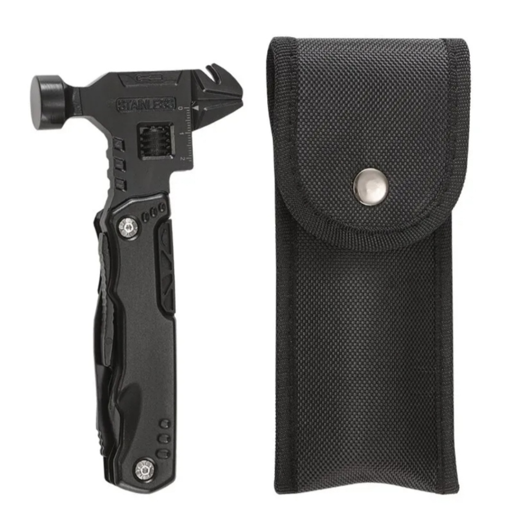 Dụng cụ 16in1 Búa kiêm kìm, mỏ lết, tua vít, dao, cưa đa năng - Dụng cụ đi phượt, cứu hộ, cắm trại khẩn cấp