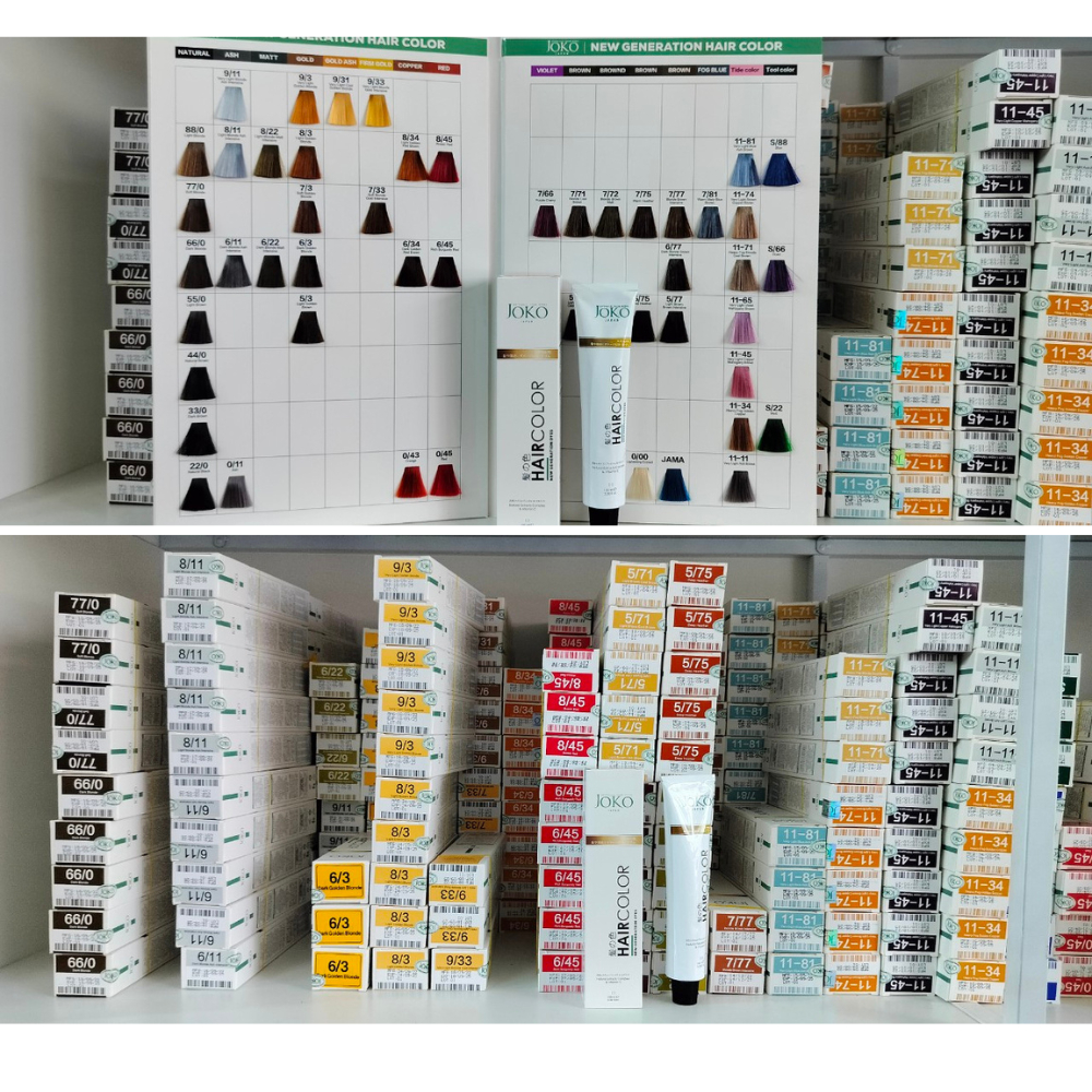 Kem nhuộm tóc Nhật Bản JOKO Japan  Kem nhuộm thế hệ mới - 100ml