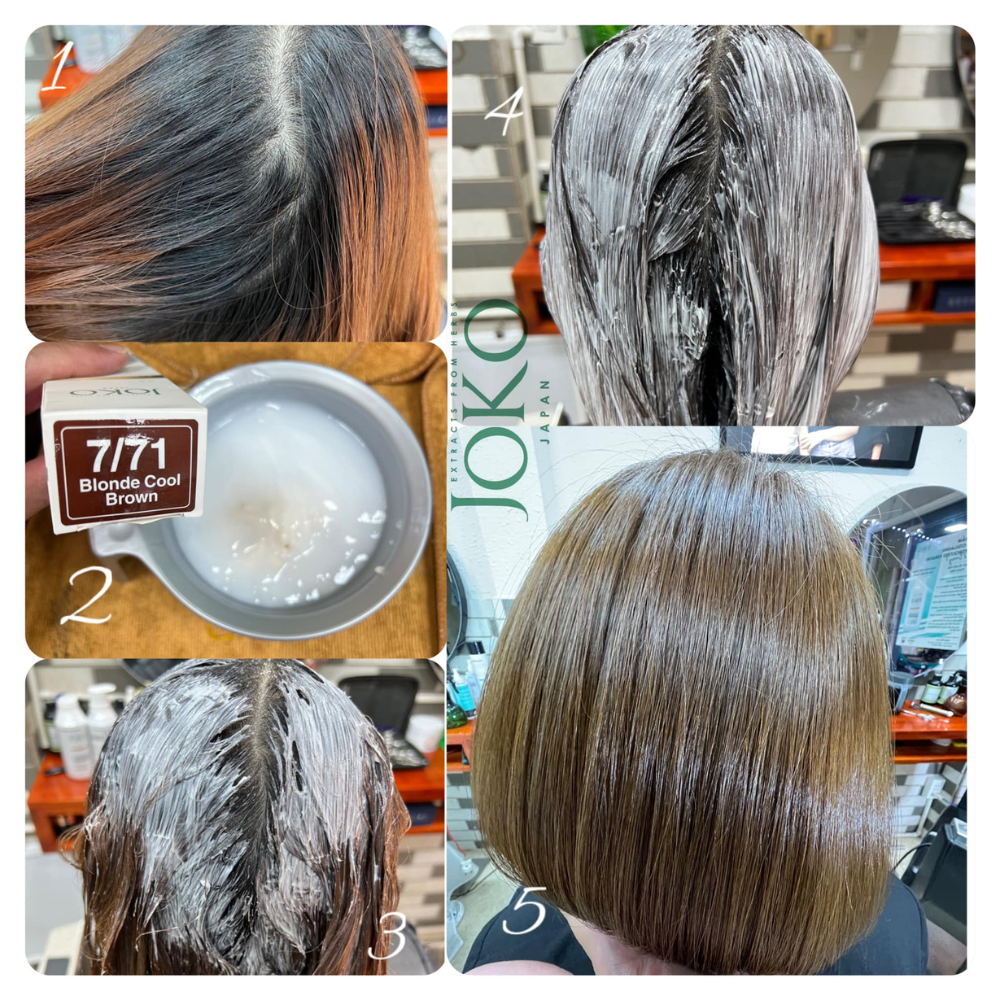 Kem nhuộm tóc Nhật Bản JOKO Japan  Kem nhuộm thế hệ mới - 100ml