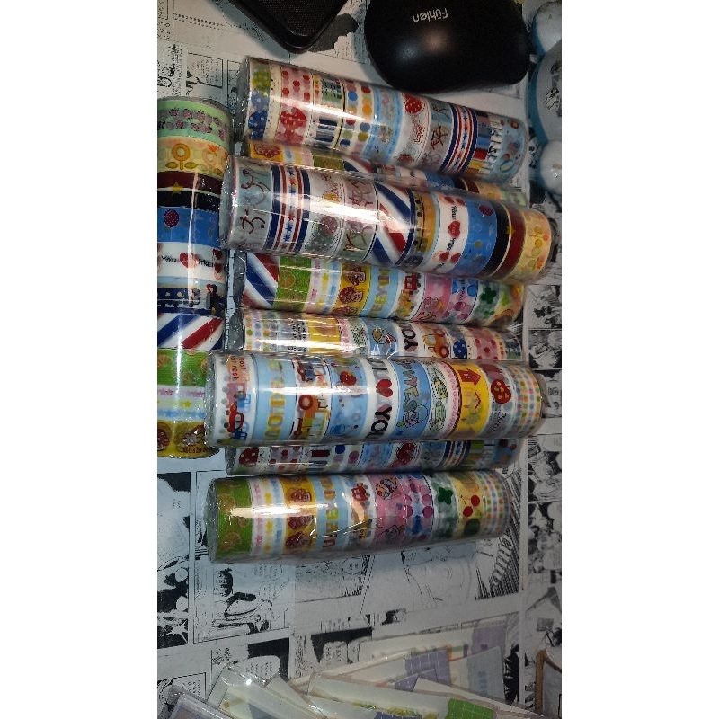 WASHI TAPE gồm 10 cuộn