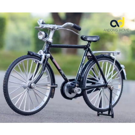 Mô Hình Xe Đạp Mini Phong Cách Retro Dùng Để Trang Trí