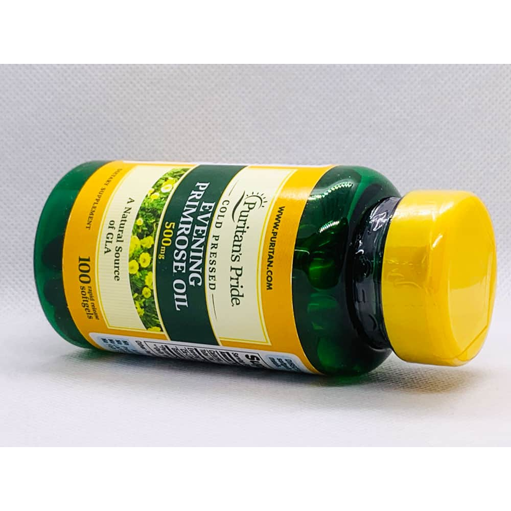 Viên Uống Puritant’s Pride Tinh Dầu Hoa Anh Thảo 500mg 100 Viên