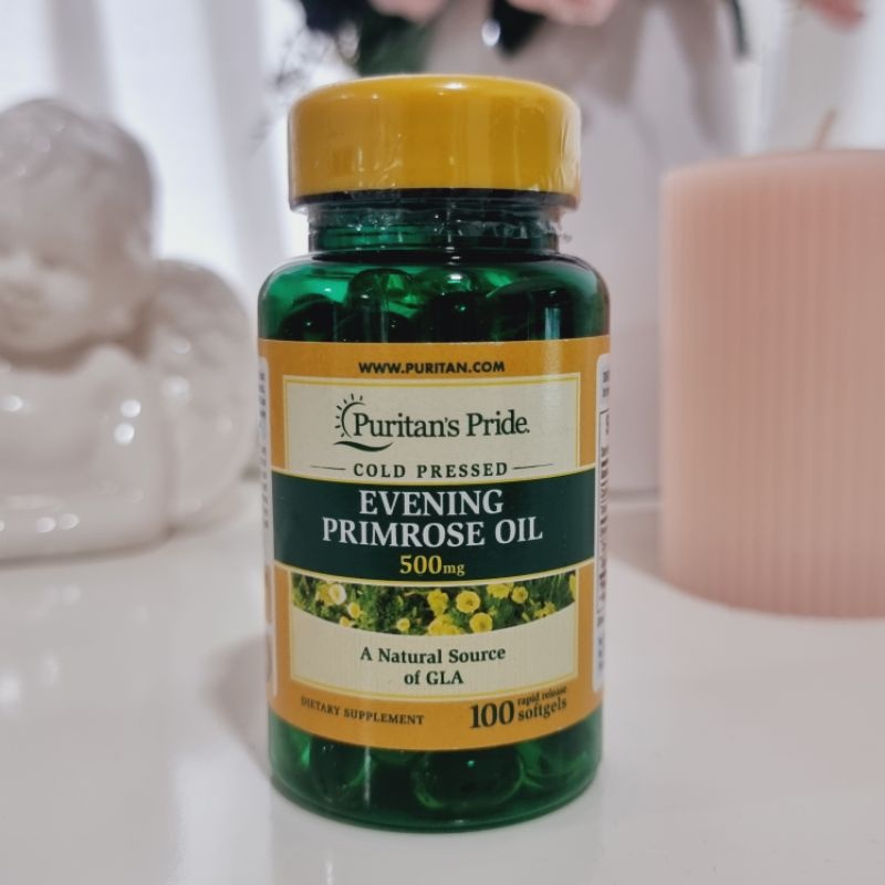 Viên Uống Puritant’s Pride Tinh Dầu Hoa Anh Thảo 500mg 100 Viên