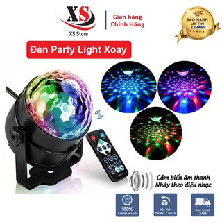 Đèn Led Party Light 7 Chế Độ Màu, Chớp Nháy Theo Nhạc, Trang Trí Decor Phòng - XS Store