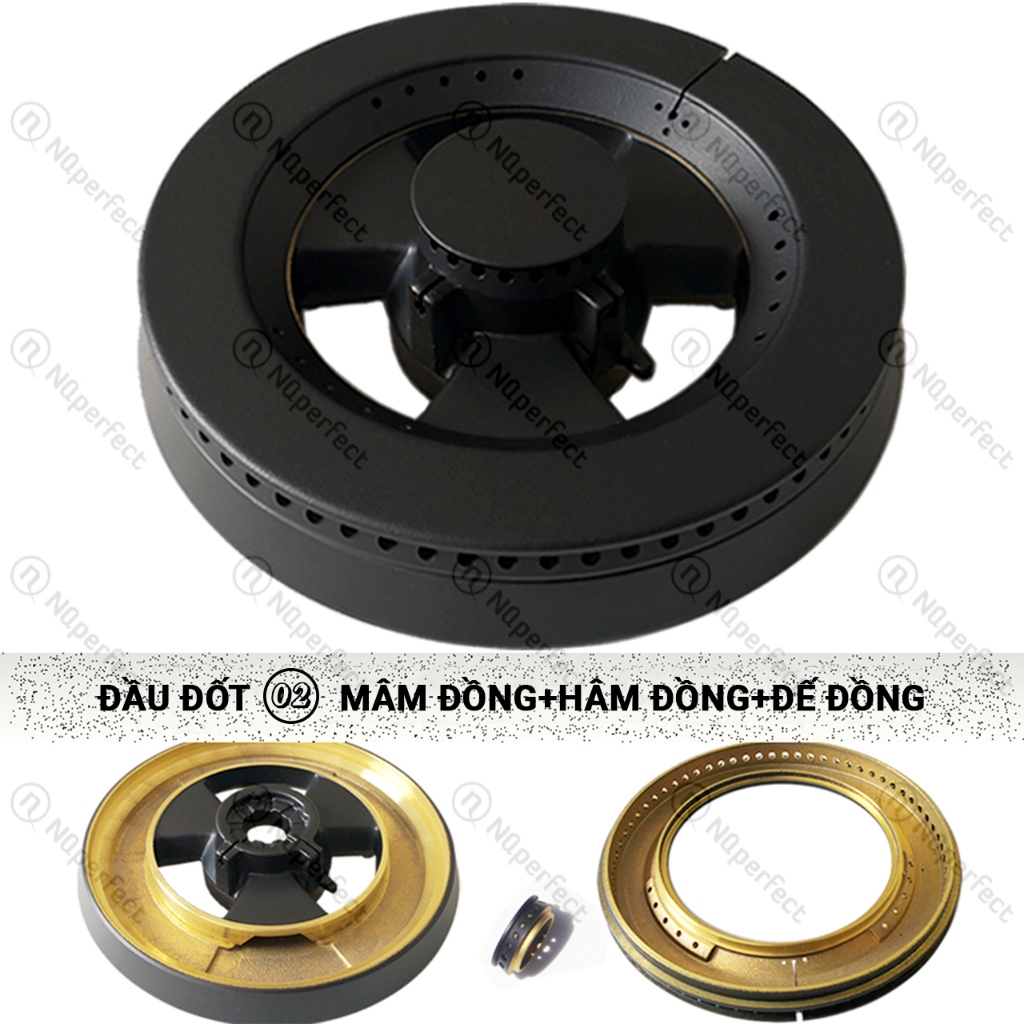 Đầu đốt chia lửa bếp ga âm đôi SAKURA SG2665GB, SG-2665GB, SAKURA SG2668GB, SG-2668GB.. (new) HÀNG T