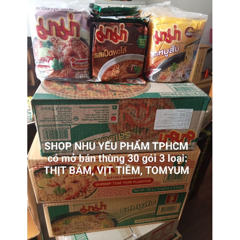 Mì Thịt Bằm MAMA Thái Lan