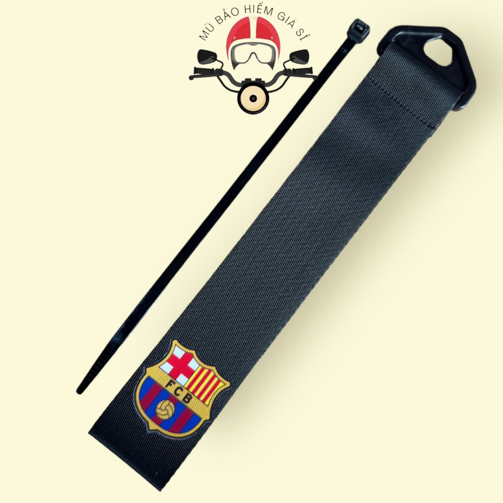 Móc Dây Cảng Sau, Móc Yên Trang Trí Xe Đua Racing Nhiều Mẫu Độc Lạ kèm dây rút - Đầu Nhựa Dây Poly Cao Cấp