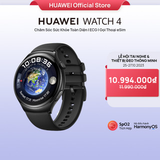 Đồng Hồ Thông Minh HUAWEI WATCH 4 |Chăm Sóc Sức Khỏe Toàn Diện | Gọi Thoại eSim