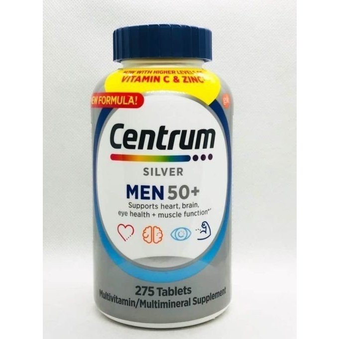 [Mẫu Mới] Vitamin tổng hợp Centrum Silver Men 50+
