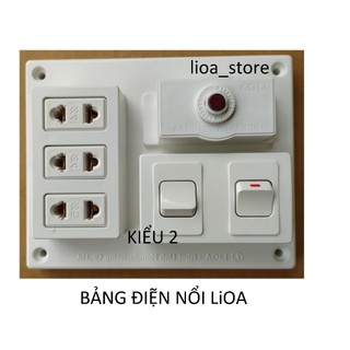 bảng điện nổi Lioa
