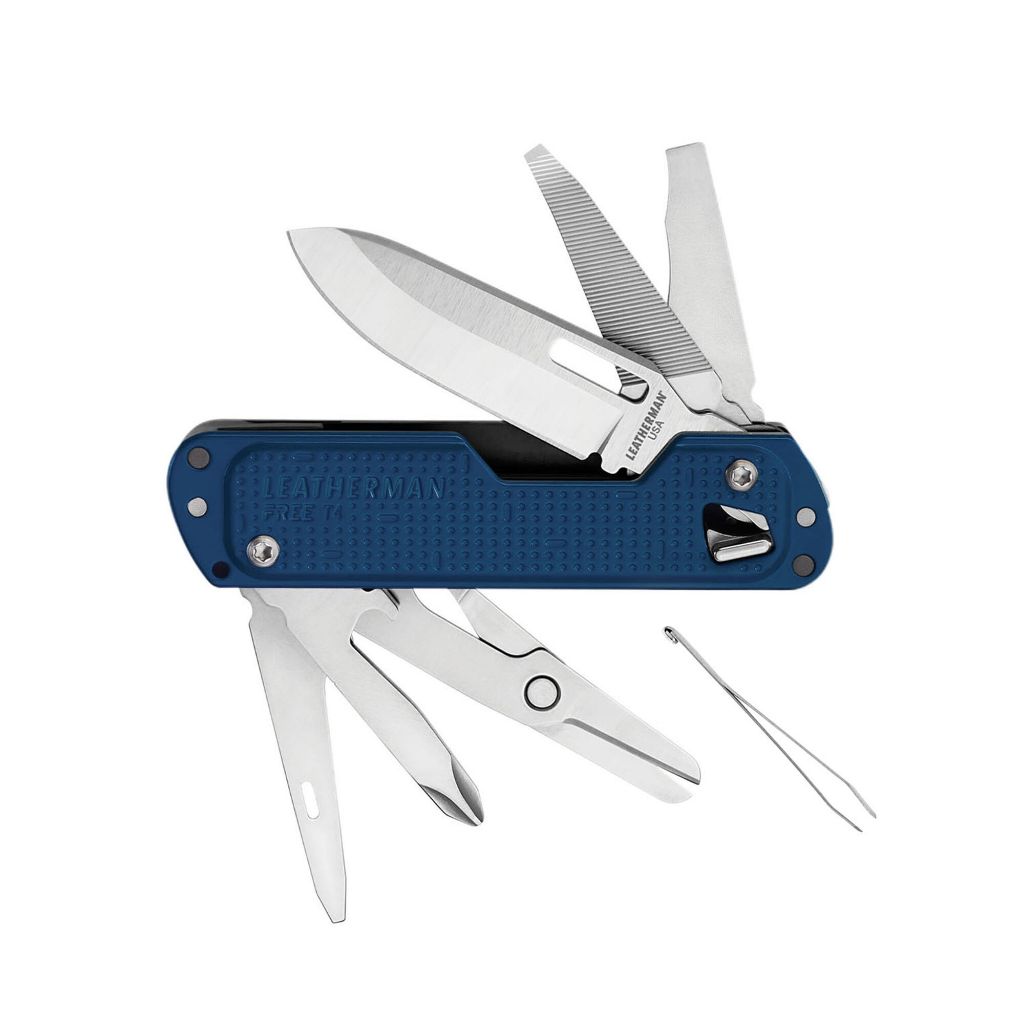 Dụng cụ đa năng LEATHERMAN FREE T4 gọn nhẹ du lịch cắm trại campoutvn A537