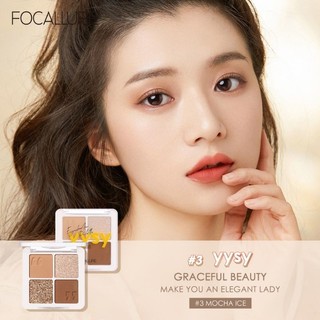 Bảng phấn mắt 4 ô Focallure 4.8g