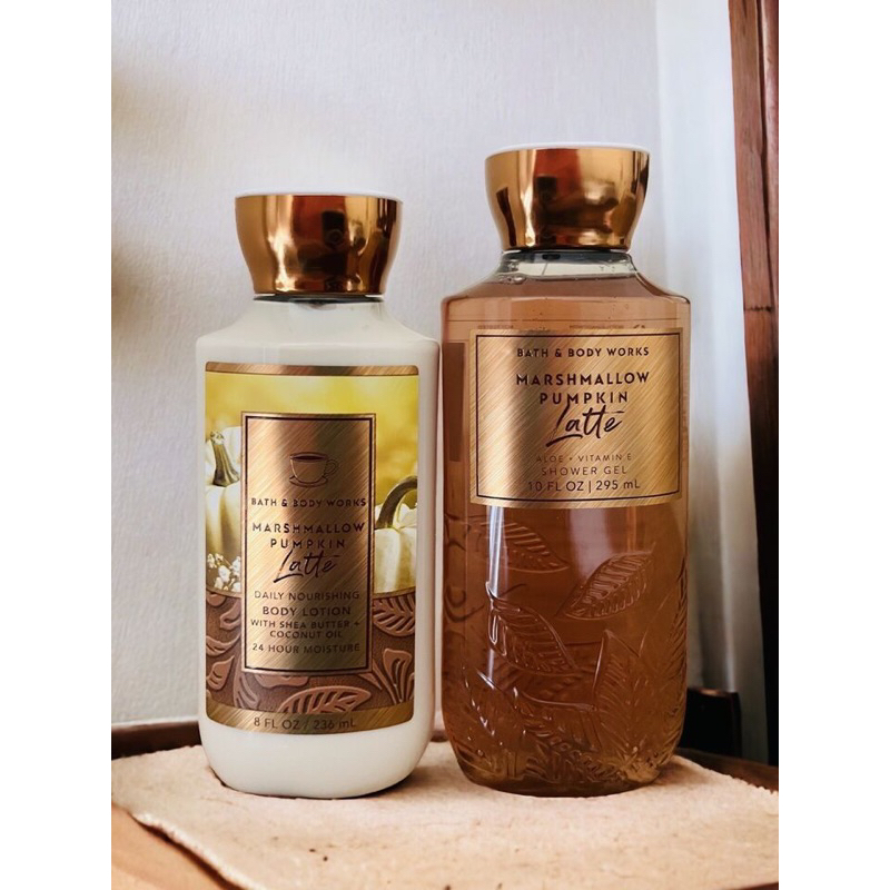 Auth_Fullsize  MASHMALLOW PUMPKIN LATTE |PUMPKIN PECAN WAFFLE_ Xịt Thơm Toàn Thân USA