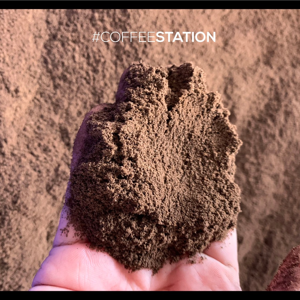 1kg bã cà phê nguyên chất sấy khô cực mịn dùng tẩy tế bào chết và chăm sóc da