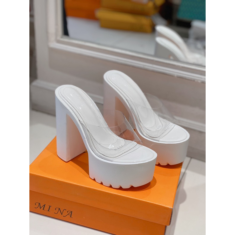 Dép quai trong đế vuông đúp cao 14p