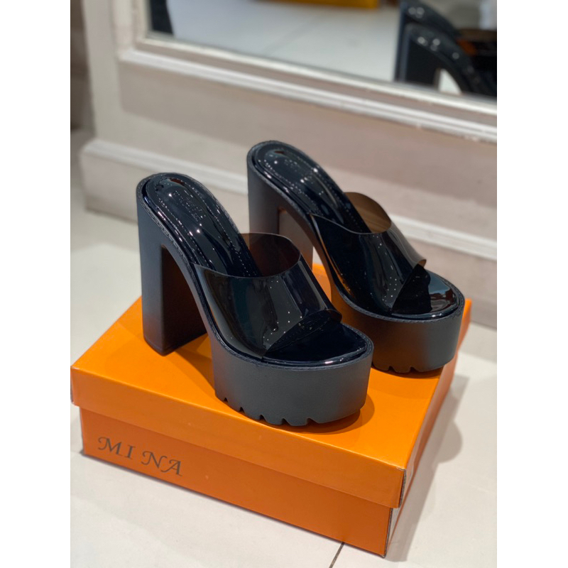 Dép quai trong đế vuông đúp cao 14p