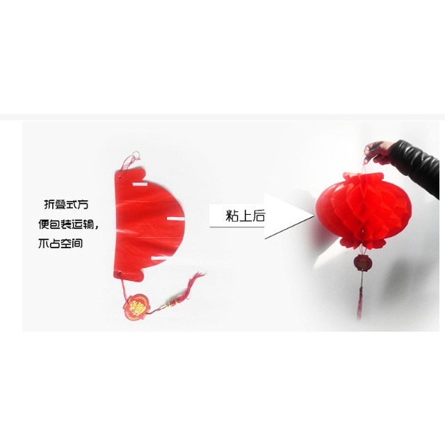 Đèn lồng đỏ mini treo trang trí Lễ Tết, rằm Trung thu