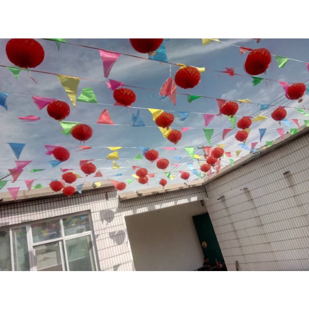 Đèn lồng đỏ mini treo trang trí Lễ Tết, rằm Trung thu