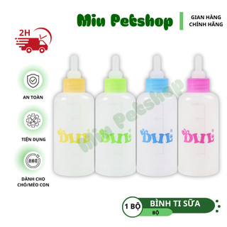 Bình ti sữa cho chó mèo | Bình 60ml.