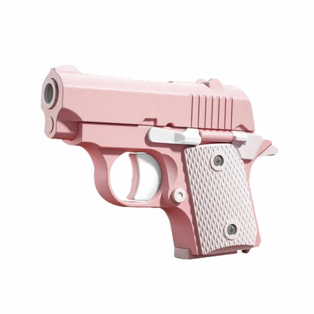 Đồ Chơi Súng Cà Rốt M1911 In 3D Súng Vô Tri Mini Đồ Chơi Giải Tỏa Stress Chất Liệu Nhựa ABS 3 Màu An Toàn Hot Trend