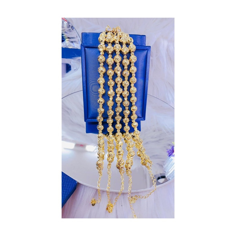 Lắc bi to  khoá tròn thời trang