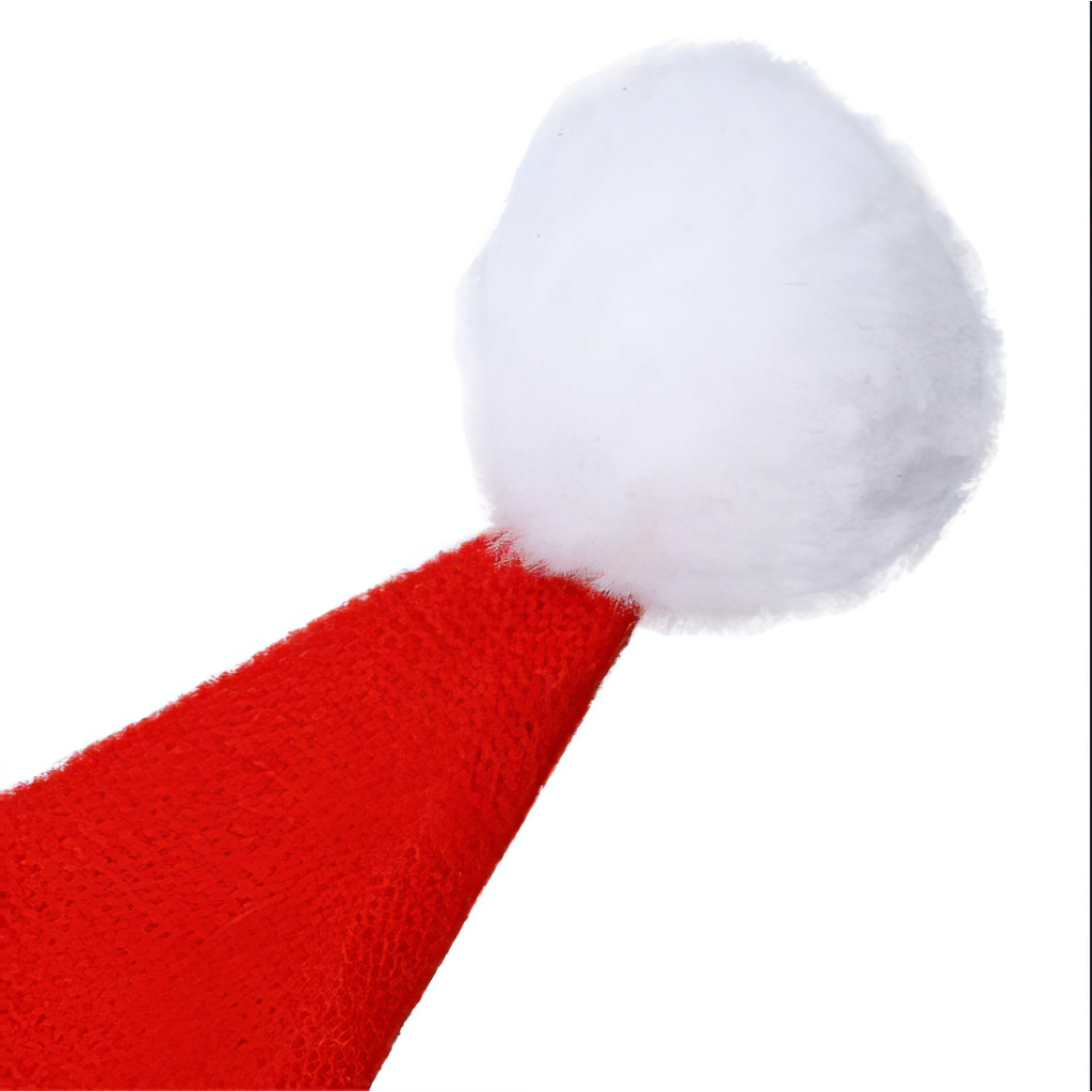 Mũ ông già noel vải nhung mịn mềm, cho bé và người lớn hóa trang giáng sinh