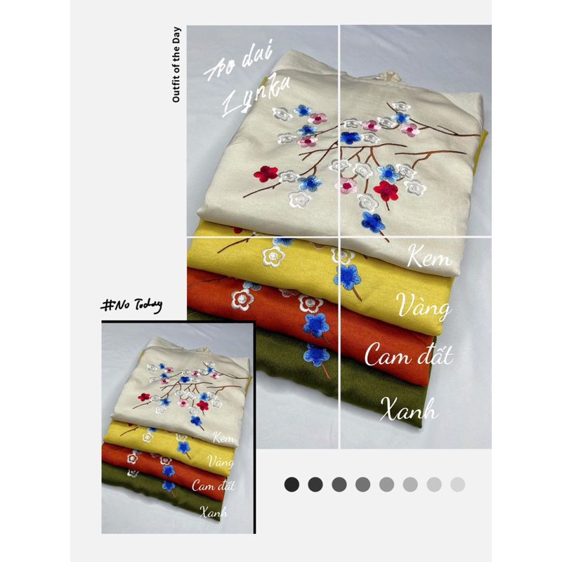 T08-Áo dài cách tân thêu hoa/aodailynka88